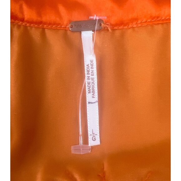 Free People Jill's Sequin Swing Velvet Halter Mini Dress Orange Sleeveless Large - Picture 3 of 16